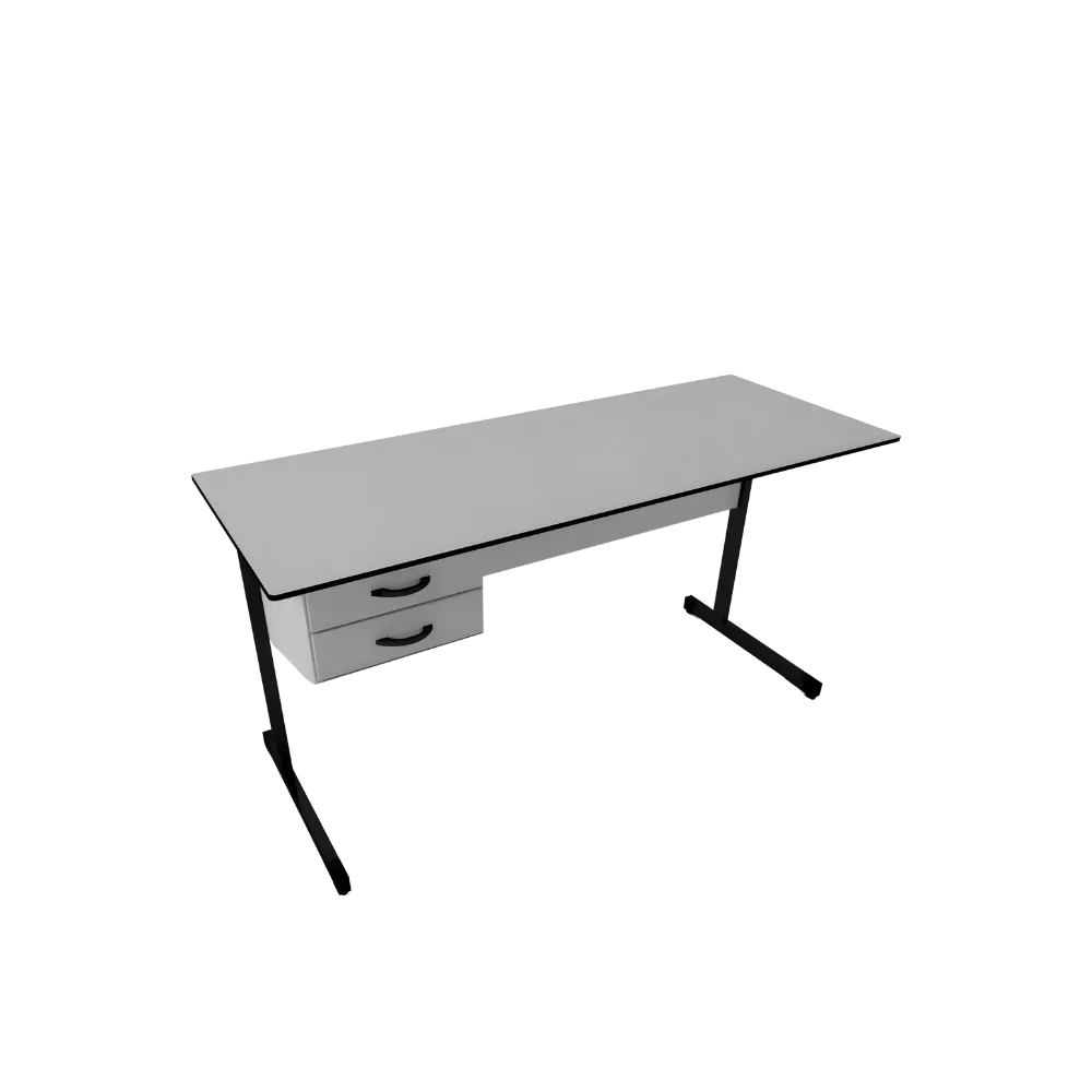 Mesa com 2 Gavetas – Escritório