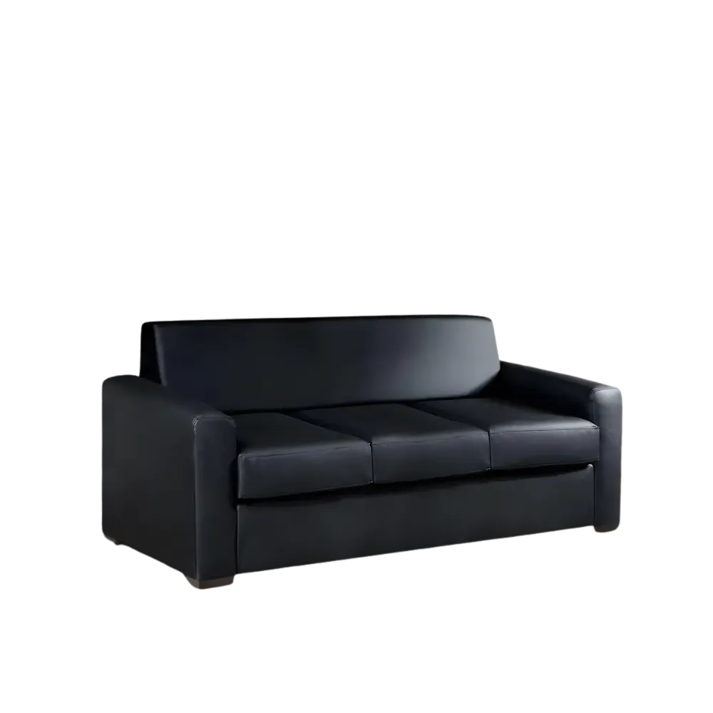 Sofá 3 Lugares – Courvin Preto